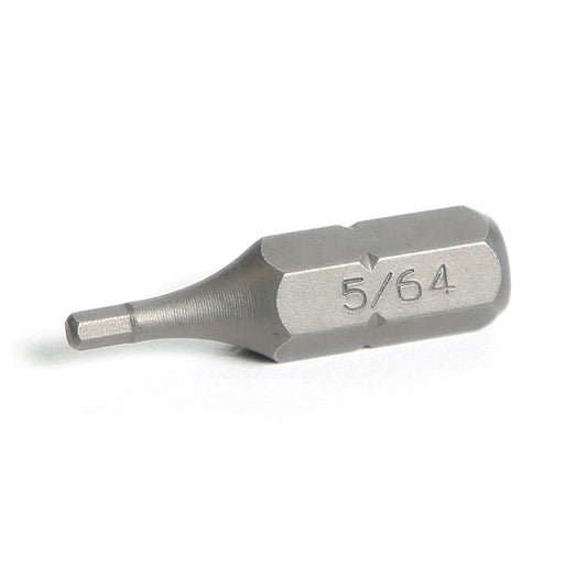 1/4" Hex Drive Hex Bit 1"- 5/64"