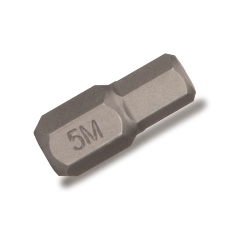 1/4" Hex Drive Stubby Hex Bit - 5mm