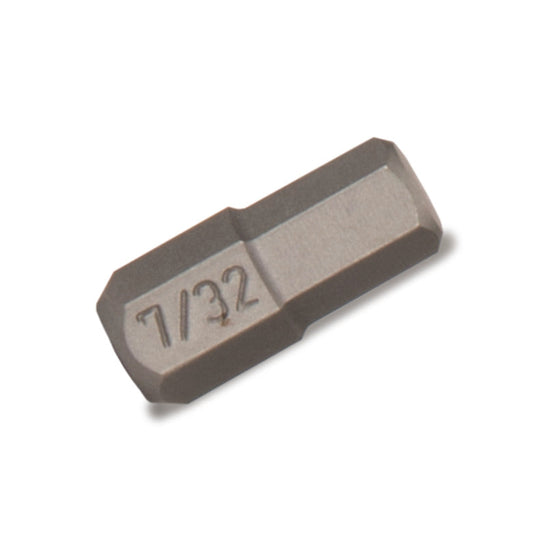 1/4" Hex Drive Stubby Hex Bit - 7/32"