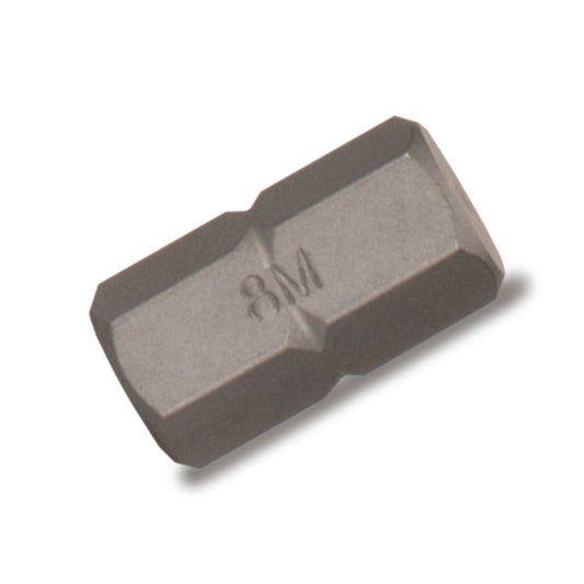 5/16" Hex Drive Stubby Hex Bit - 8mm