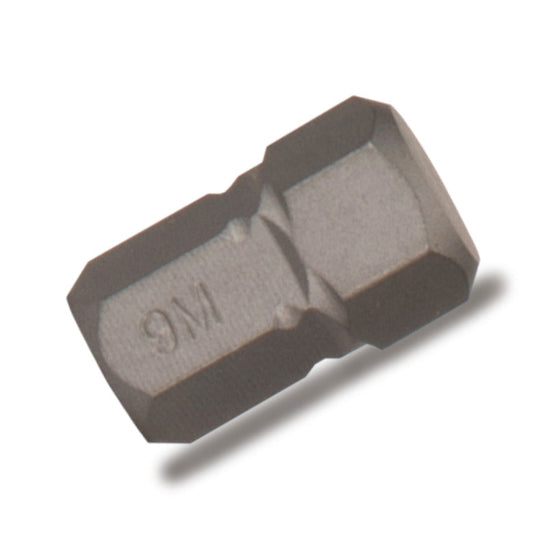 5/16" Hex Drive Stubby Hex Bit - 9mm