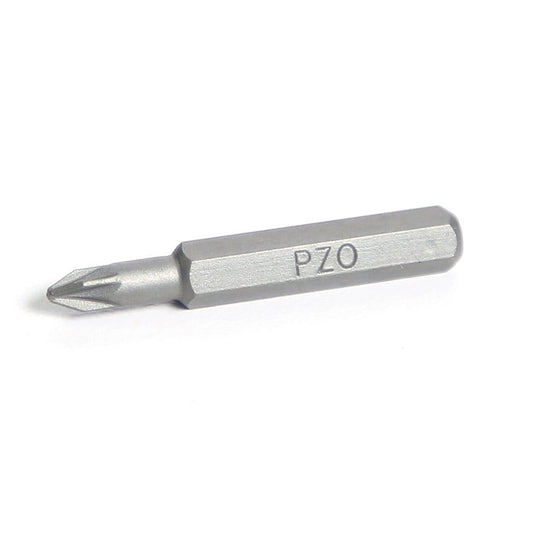1/8" Hex Drive Pozidriv® Bit 1-1/8" - #0
