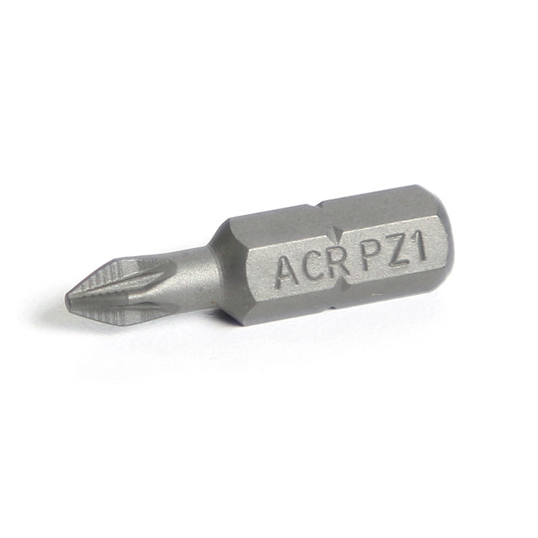 1/4" Hex Drive Pozidriv® Bit 1" - #1