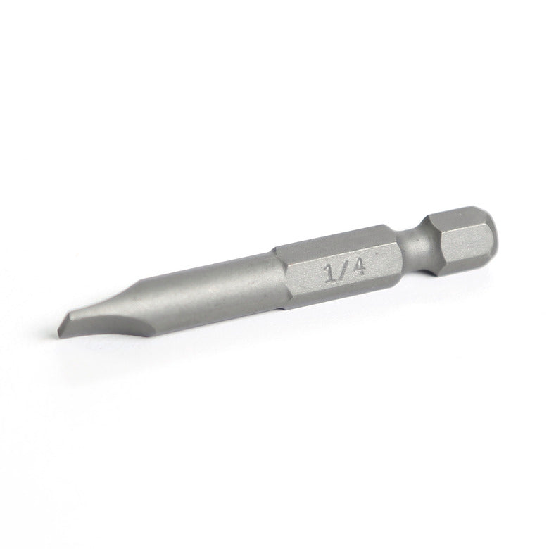 1/4" Hex Drive Slotted Bit 2" - 1/4"