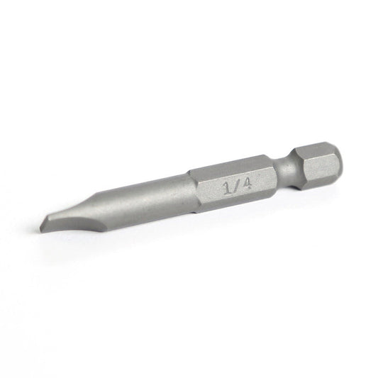 1/4" Hex Drive Slotted Bit 2" - 1/4"