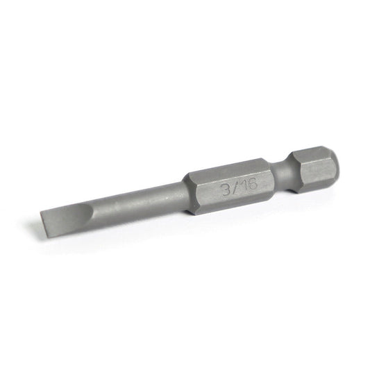 1/4" Hex Drive Slotted Bit 2" - 3/16"