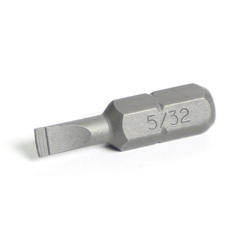 1/4" Hex Drive Slotted Bit 1" - 5/32"