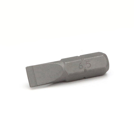 1/4" Hex Drive Slotted Bit 1" - 6.5mm - BSL6.5MM