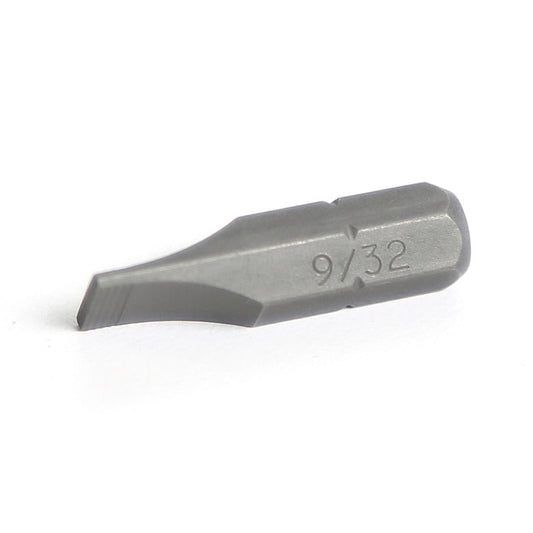 1/4" Hex Drive Slotted Bit 1" - 9/32"