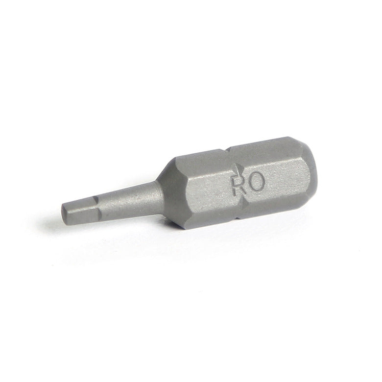 1/4" Hex Drive Square Bit 1" - #0