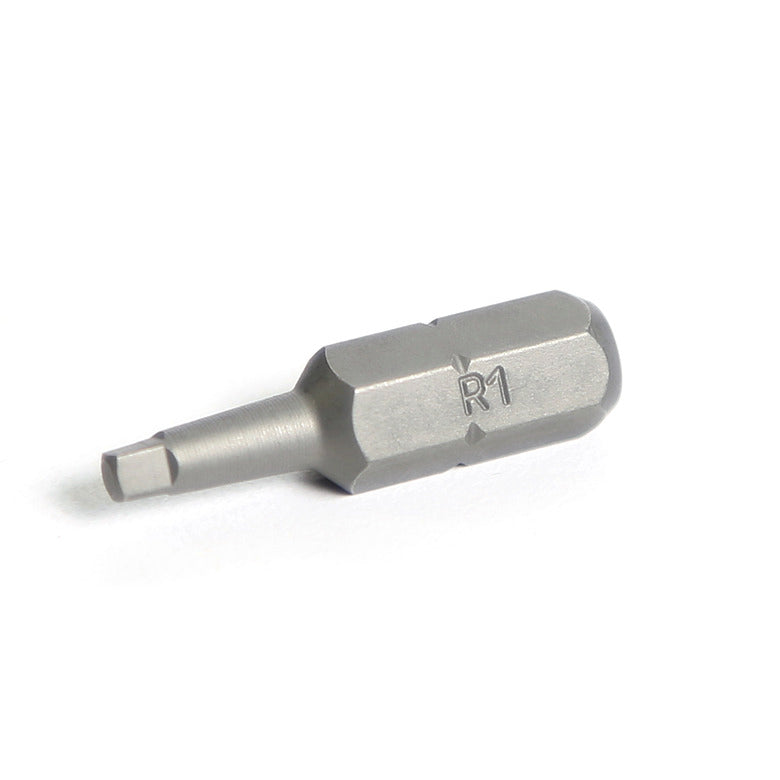 1/4" Hex Drive Square Bit 1" - #1