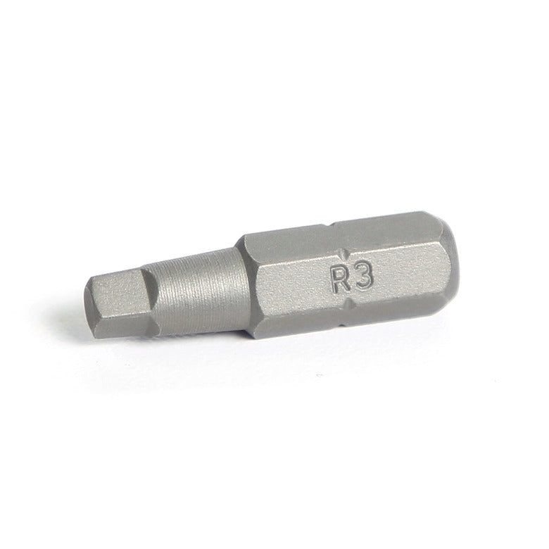 1/4" Hex Drive Square Bit 1" - #3