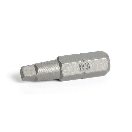 1/4" Hex Drive Square Bit 1" - #3