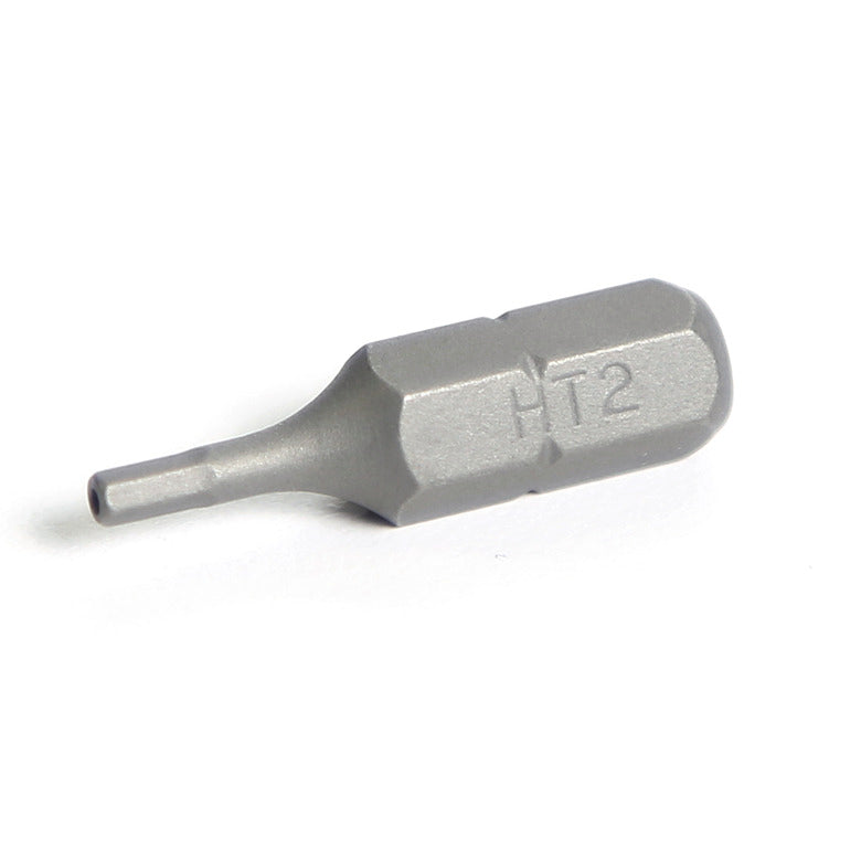 1/4" Hex Drive Tamper-Resistant Hex Bit 1" - 2mm