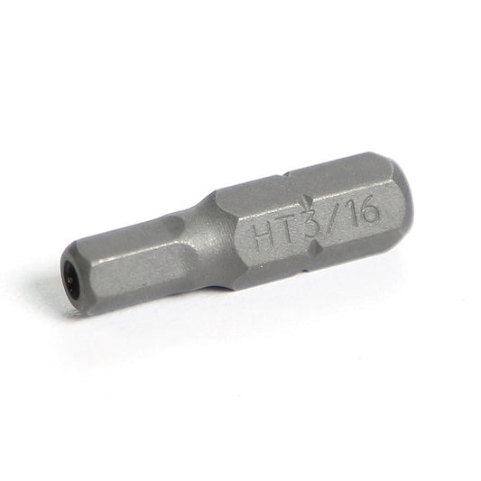 1/4" Hex Drive Tamper-Resistant Hex Bit 1" - 3/16"