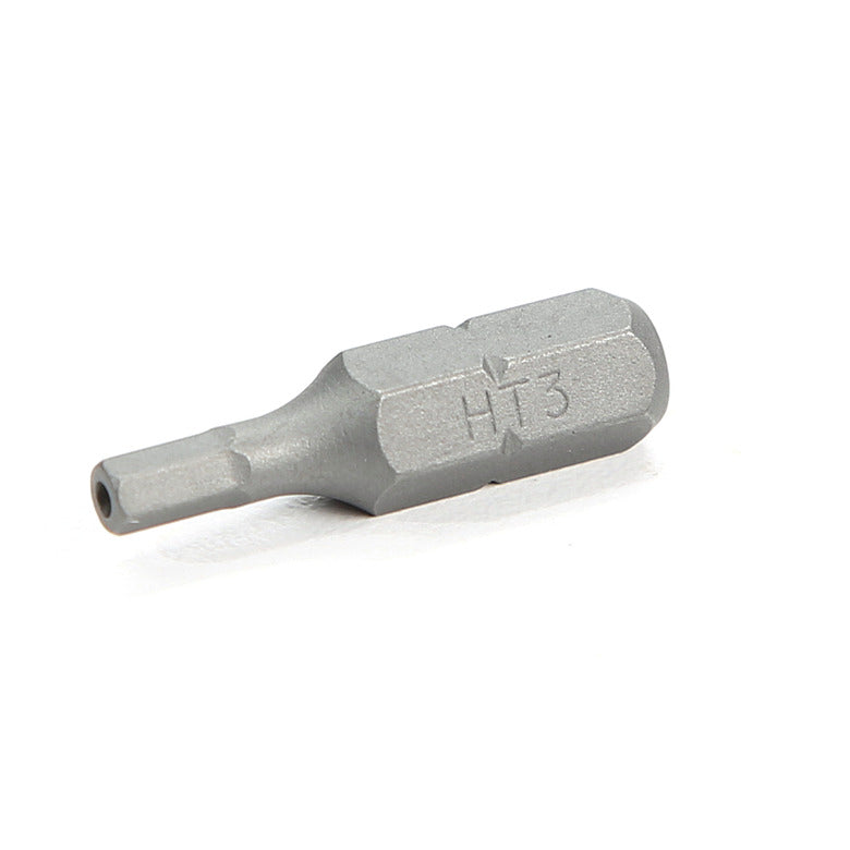 1/4" Hex Drive Tamper-Resistant Hex Bit 1" - 3mm