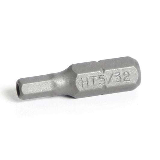 1/4" Hex Drive Tamper-Resistant Hex Bit 1" - 5/32"