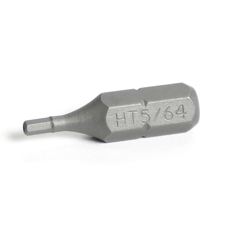 1/4" Hex Drive Tamper-Resistant Hex Bit 1" - 5/64"
