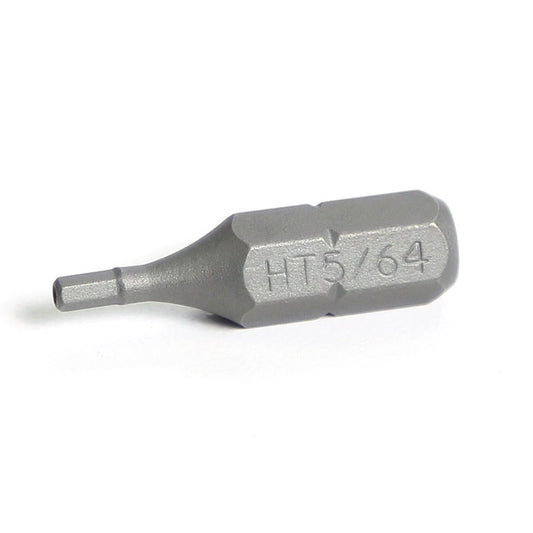 1/4" Hex Drive Tamper-Resistant Hex Bit 1" - 5/64"