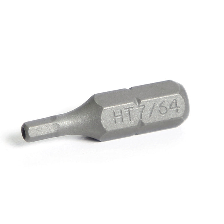 1/4" Hex Drive Tamper-Resistant Hex Bit 1" - 7/64"