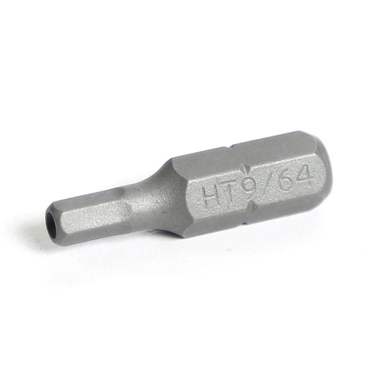1/4" Hex Drive Tamper-Resistant Hex Bit 1" - 9/64"