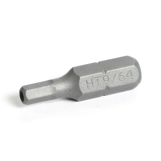 1/4" Hex Drive Tamper-Resistant Hex Bit 1" - 9/64"