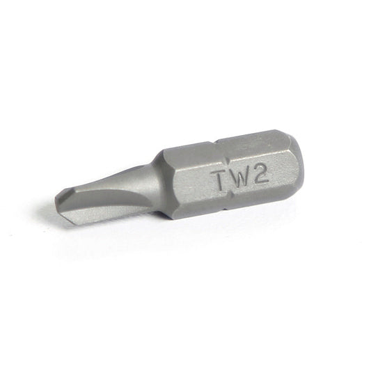 1/4" Hex Drive Tri-Wing Bit 1" - #2
