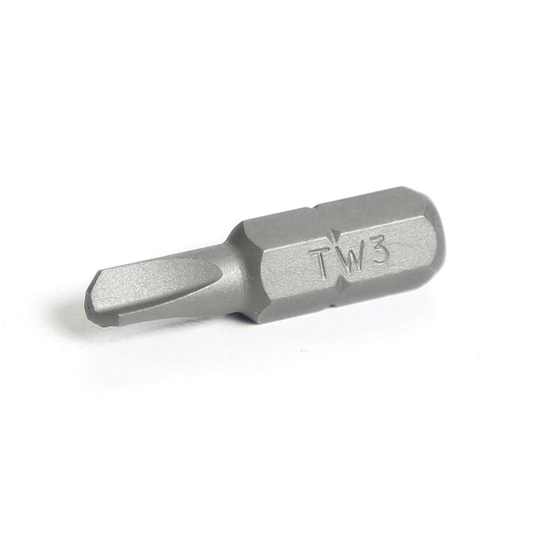 1/4" Hex Drive Tri-Wing Bit 1" - #3