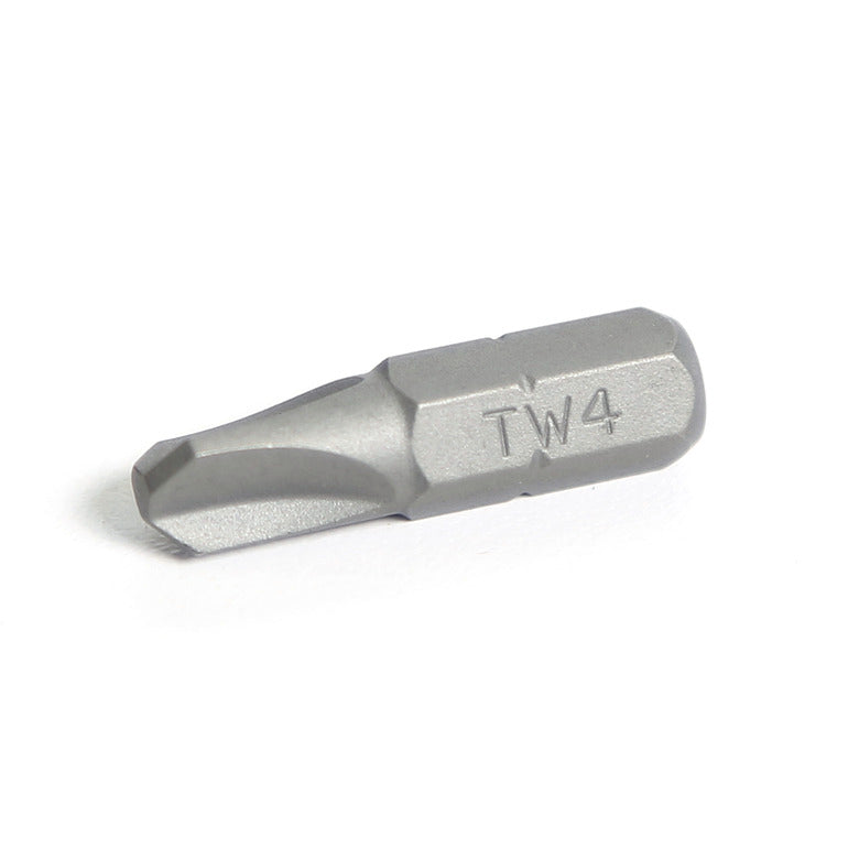 1/4" Hex Drive Tri-Wing Bit 1" - #4