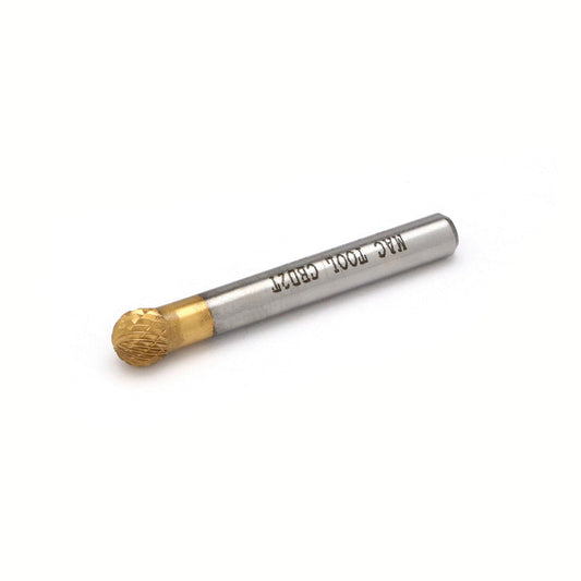 Ball Titanium-Nitride Coated Carbide Burr