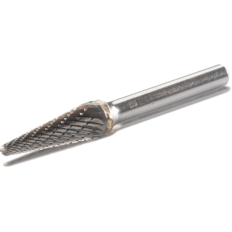 14° Taper Shape Carbide Burr 1-1/16" x 3/8"