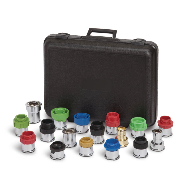 17-PC. Master Cooling System Cap Tester Adapter Set