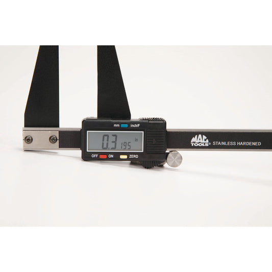 0" - 2-1/4" Digital Caliper with Fractional Readout