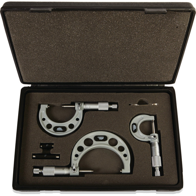 3-PC. 0" - 3" Micrometer Set