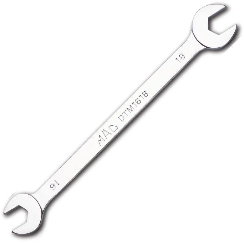 Thin Open-End Wrench 16mm x 18mm