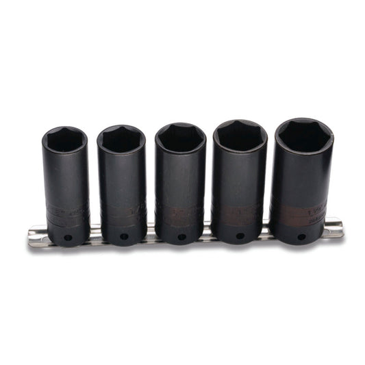 5-PC. SAE Deep Thin Wall Impact Socket Set