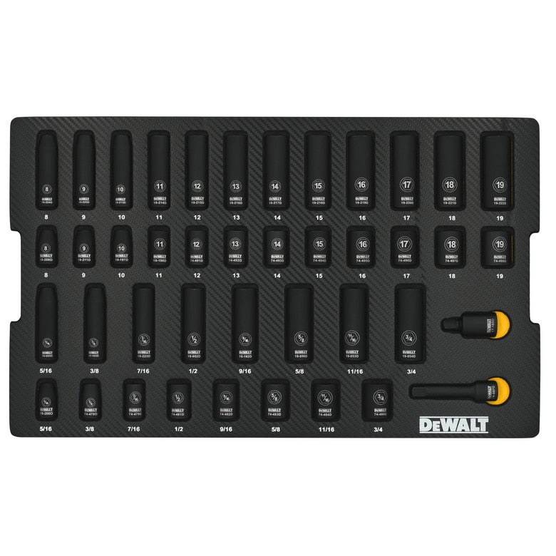 42-PC. 3/8” Drive Impact Socket Set