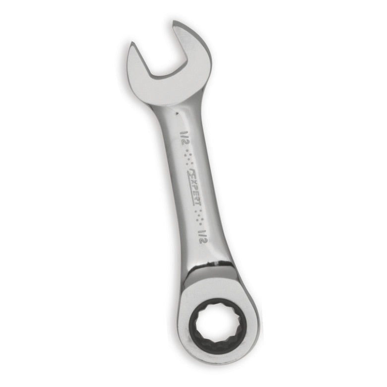 Non-Reversible Ratcheting Combination Wrench 1/2" - 12-PT.