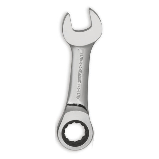 Non-Reversible Ratcheting Combination Wrench 11/16" - 12-PT.