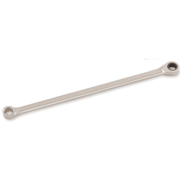 Extra-Long Non-Reversible Ratcheting Double-Box End Wrench 3/8" - 12-PT.