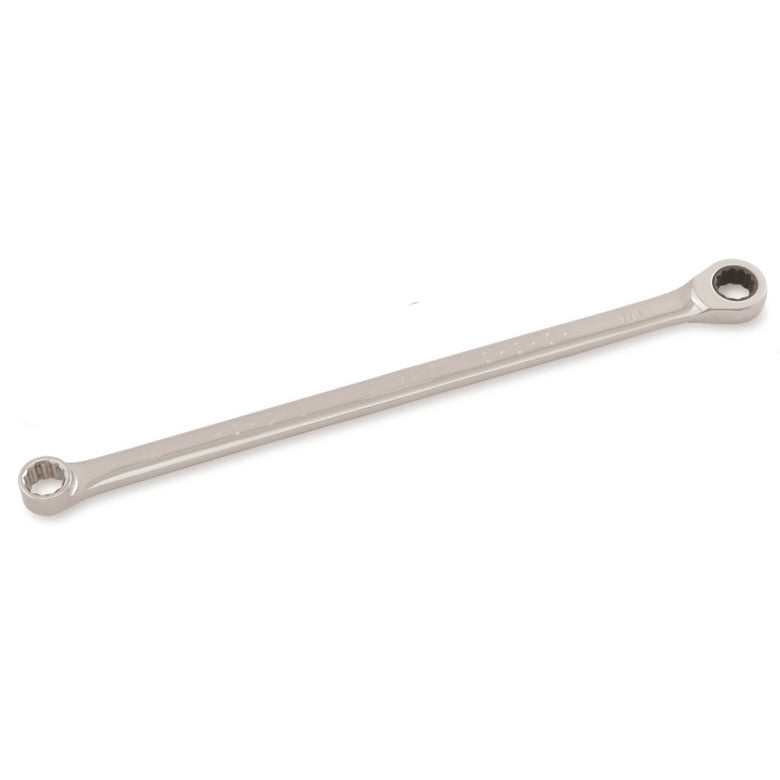 Extra-Long Non-Reversible Ratcheting Double-Box End Wrench 7/16" - 12-PT.