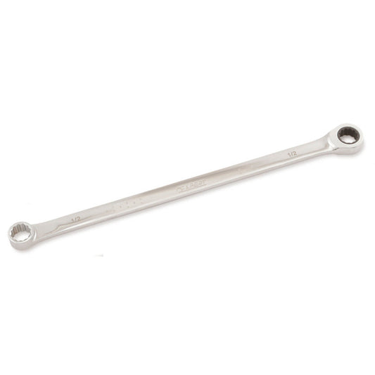 Extra-Long Non-Reversible Ratcheting Double-Box End Wrench 1/2" - 12-PT.