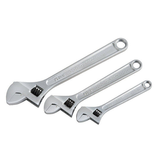 3-PC. Adjustable Wrench Set
