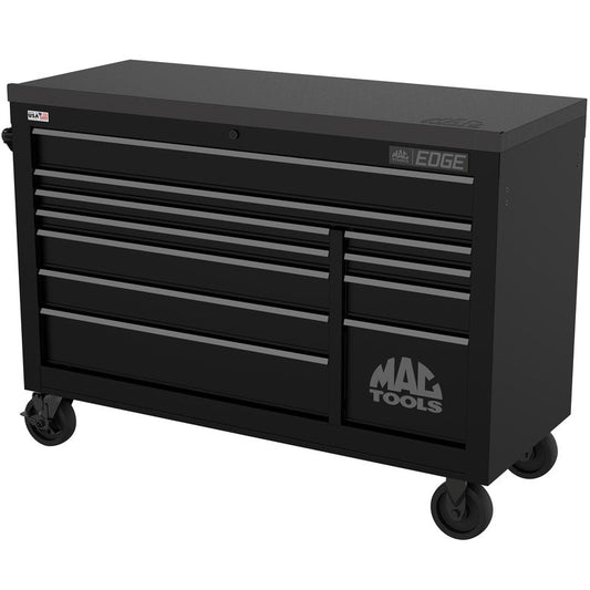 Edge™ 11-Drawer Workstation - Flat Black/Gunmetal Trim