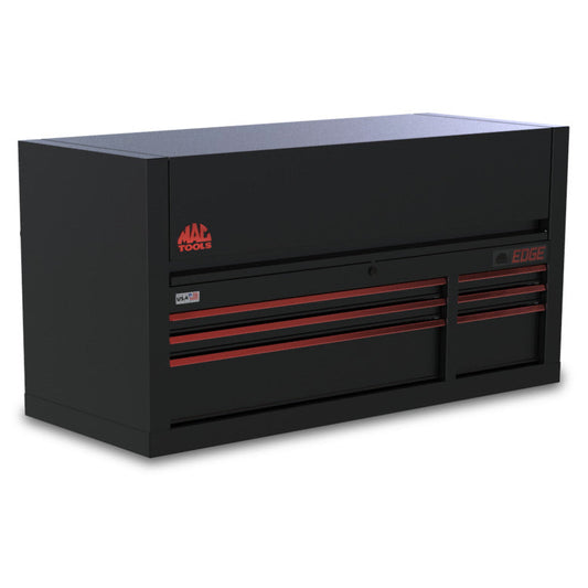Edge™ 6-Drawer Top Chest for E5422 Workstation - Flat Black/Red Trim