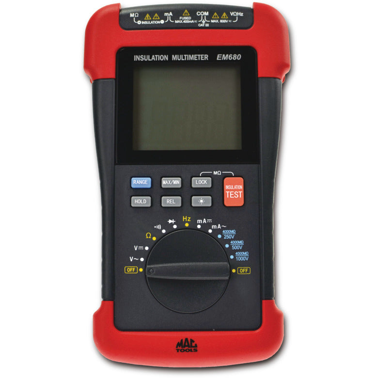 Insulation Testing Digital Multimeter
