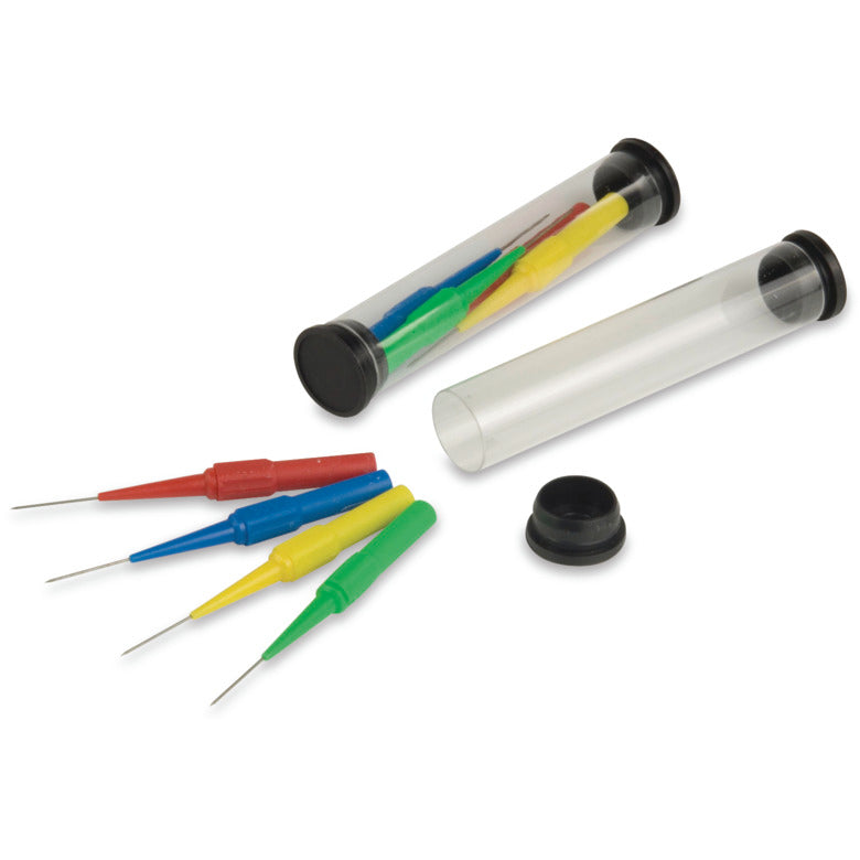 8-PC. Easy-Access Back probe Test Lead Clip Set