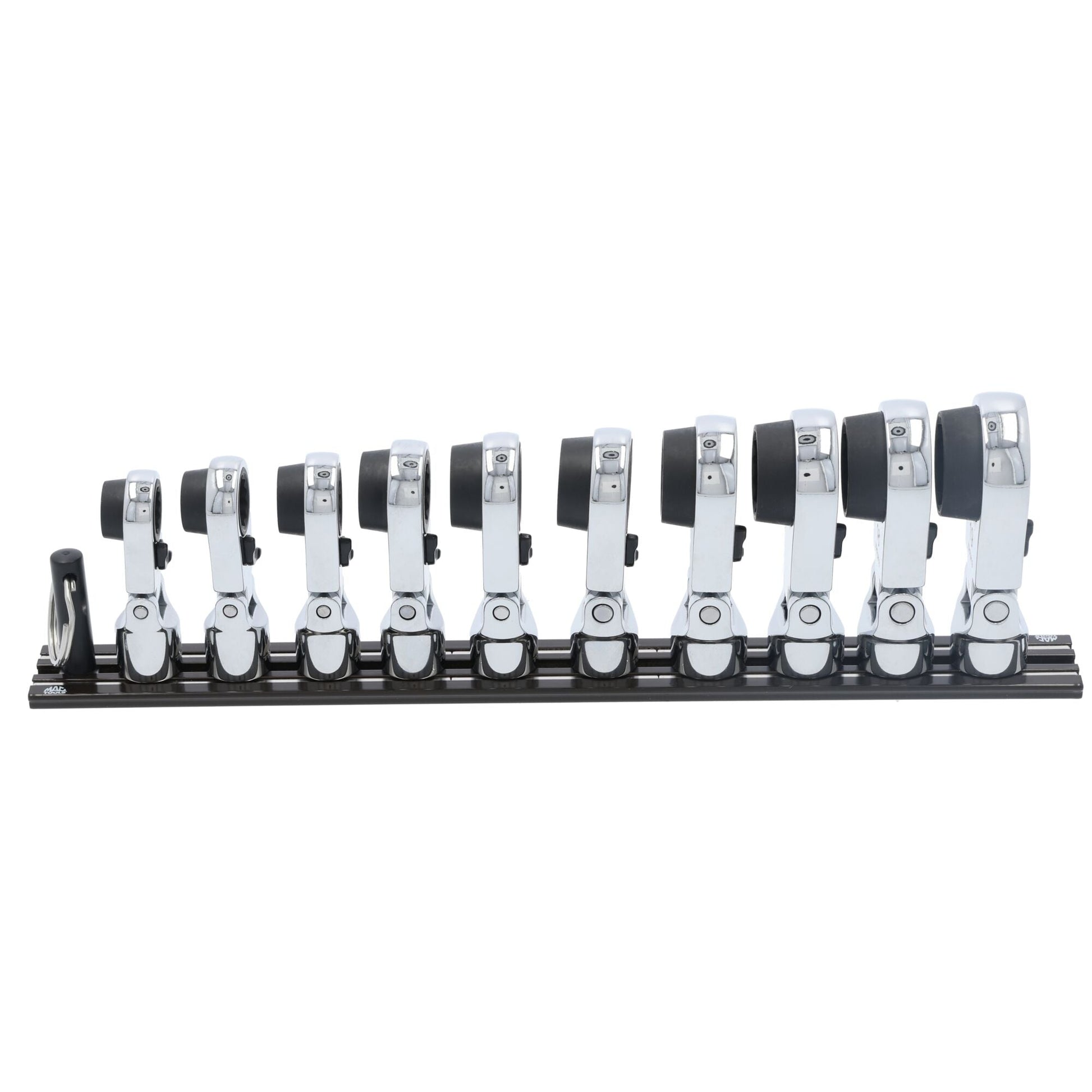 10pc 3/8” Drive Metric Flex Head Ratcheting Attachment Set – 12pt - SXRFBM102