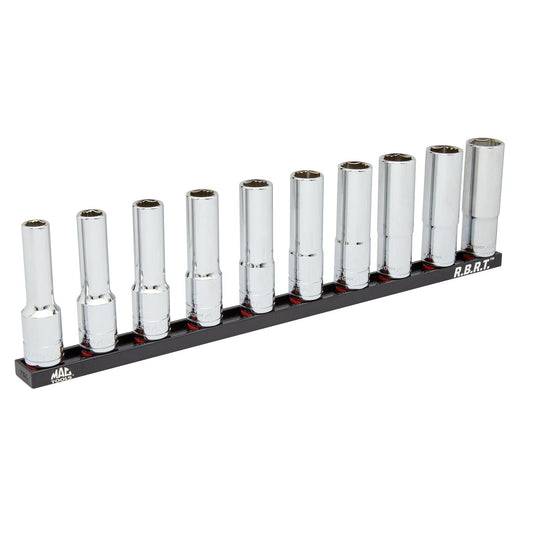 10-PC. 1/2" Drive Deep Metric R.B.R.T.™ Socket Set
