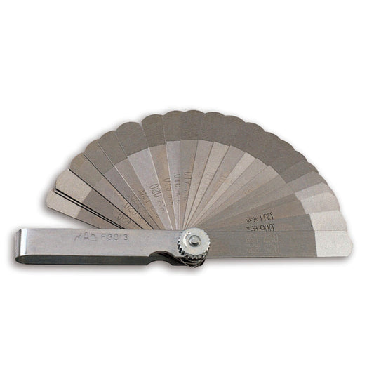 22-Blade Master Go-No-Go Feeler Gauge Set